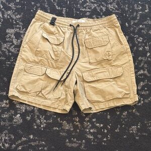 PacSun Khaki Cargo Shorts for Men